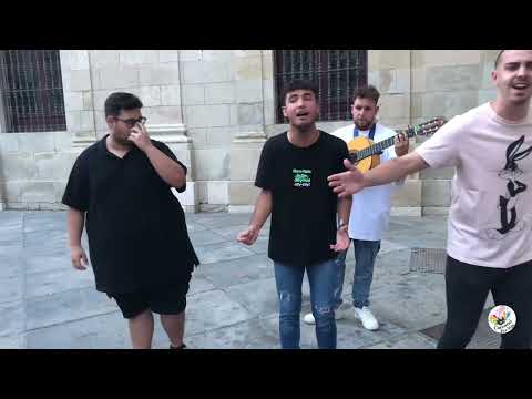 Presentación LOS CANTANANAS | Minigrupo Los que cantan en Plaza Nueva, Sevilla 2023 |