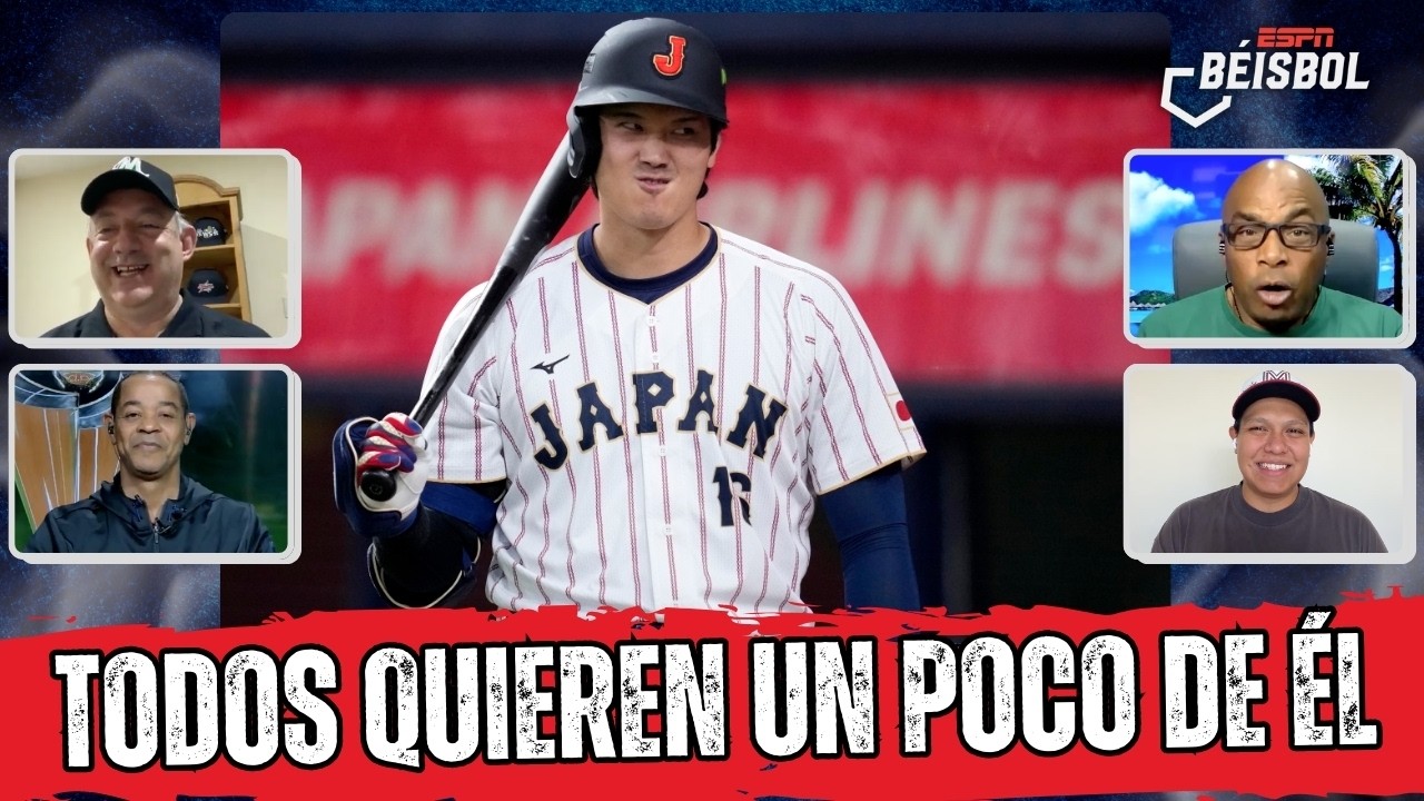 SHOHEI OHTANI hará que TODO EL MUNDO vea los juegos de JAPÓN en el CLÁSICO MUNDIAL | ESPN Beisbol