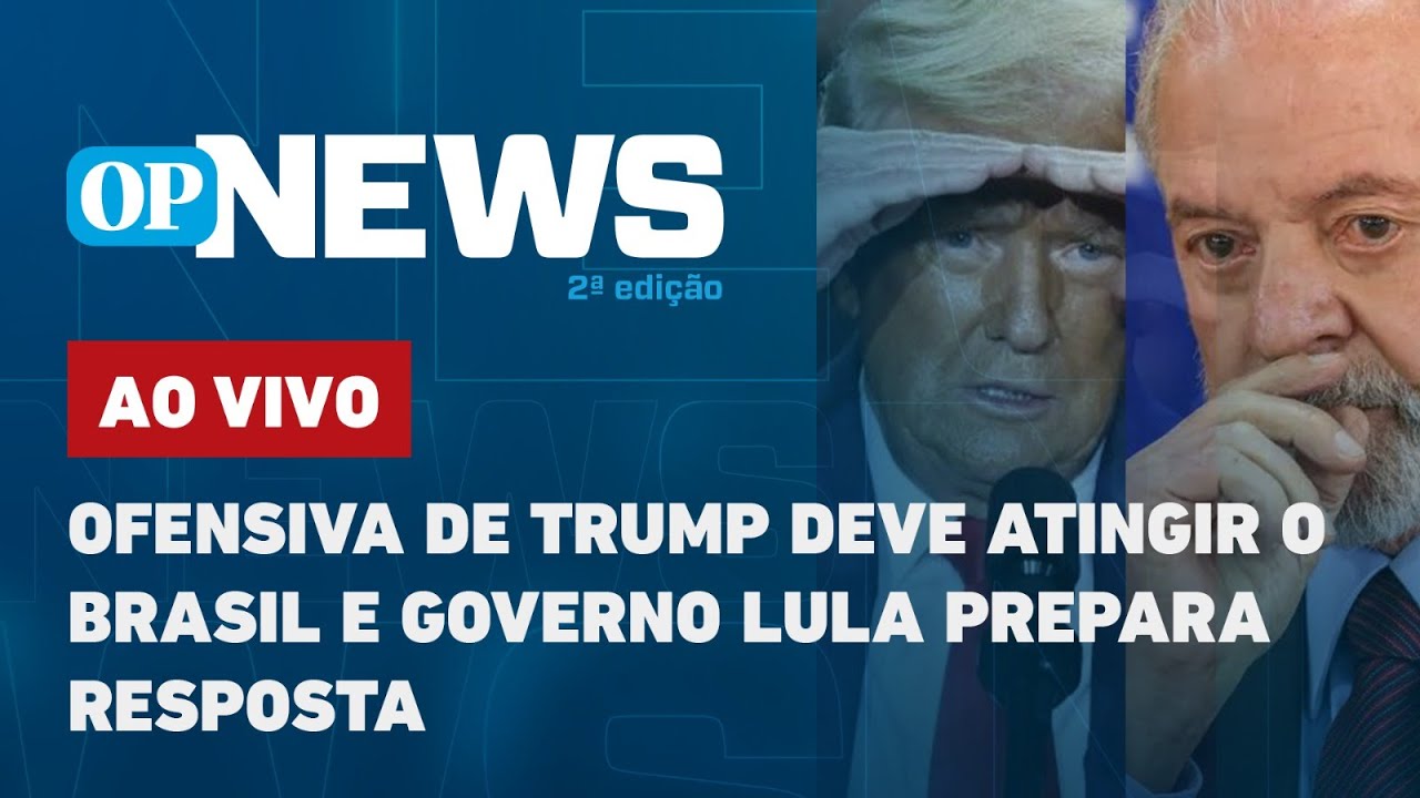 🔴 AO VIVO: ofensiva de Trump deve atingir o Brasil e governo Lula prepara resposta | O POVO NEWS