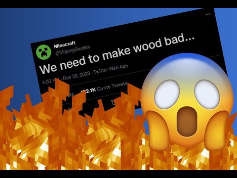 Mojang's Shocking Plan to Destroy Wood!