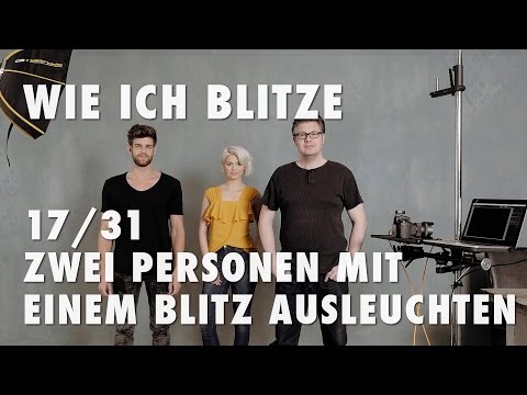 Wie ich blitze 17/31 - Zwei Personen mit einem Blitz ausleuchten