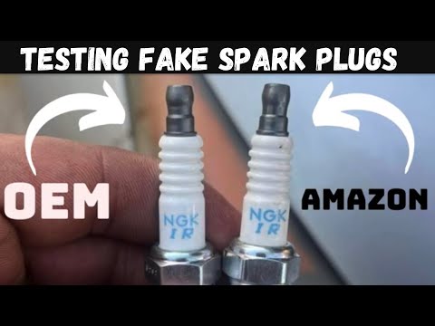 Testing FAKE NGK Spark plugs from Amazon