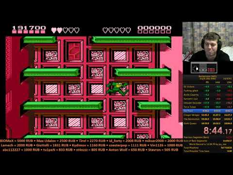 Battletoads NES (SpeedRun in 15:35 Any% pb#13)