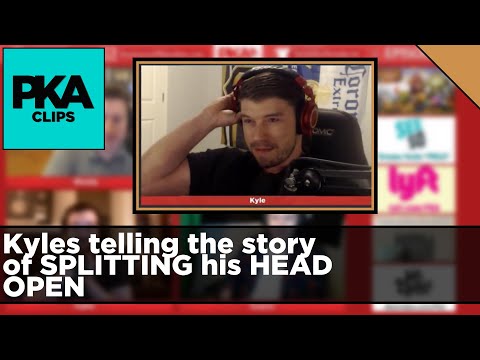 Kyles telling the story of SPLITTING his HEAD OPEN - PKA Clip
