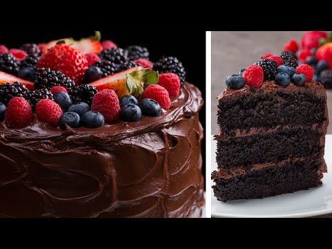 Fudgiest Dairy-Free Chocolate Cake