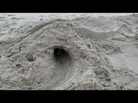 80s Toy 4x4 Stomper Truck In Action On The Beach Sand Castle Racetrack