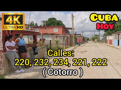 CUBA HOY, caminando por la ciudad | Recorrido en 4K UHD