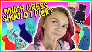 WHAT'S KAYLA WEARING TO THE DANCE? | We Are The Davises