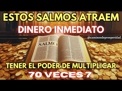 🌟LOS 7 SALMOS QUE ATRAEN RIQUEZA INMEDIATA💲 MULTIPLICA TU DINERO 70X7💰 PREPÁRATE Y CONFÍA💲💲💲