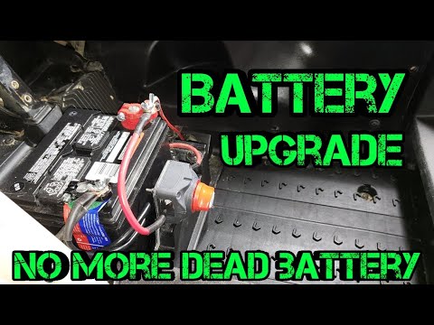 Battery Upgrade for your Can Am Maverick 1000r (With Battery Disconnect)