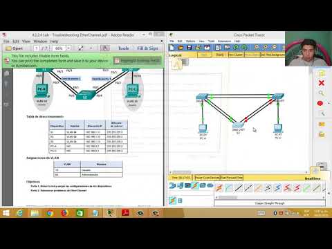 4.2.2.4 Lab   Troubleshooting EtherChannel by Alfredo Maciel Torres