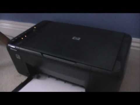 HP Deskjet F4580, Scanning