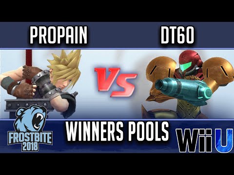 Frostbite 2018 Smash 4 Singles  WINNERS POOLS -  Propain (Cloud) vs  DT60 (Samus)