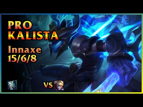 PRO Kalista Replay Vitality.Bee [Innaxe/EDG Innaxe] | KDA 15/6/8 SUP (EUW)