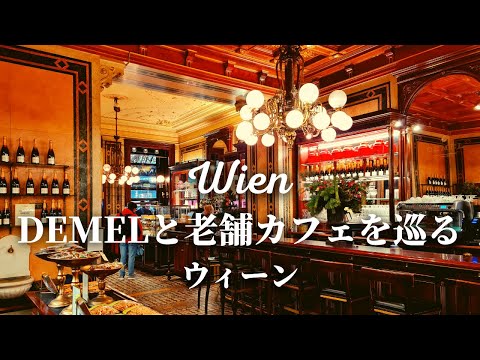 [Café fornecedor da corte real] Apresentando o café mais famoso de Viena, Demel, e doces de um café tradicional