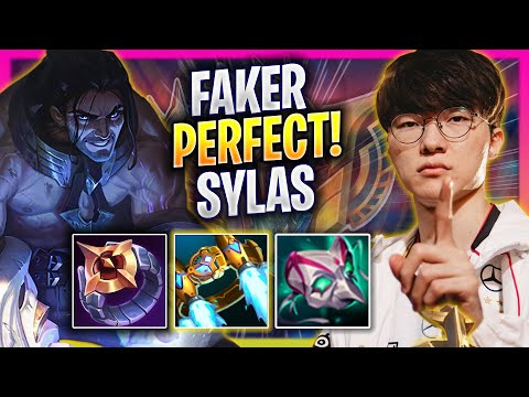 FAKER PERFECT GAME WITH SYLAS! - T1 Faker Plays Sylas MID vs Yone! | Season 2025