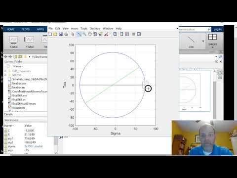 Mohr's Circle in Matlab