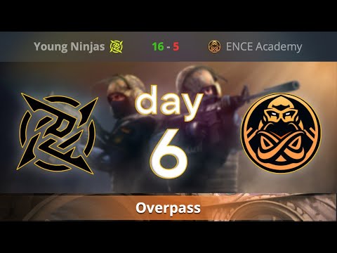 Young Ninjas vs ENCE | TOP MOMENTS !!! DAY 6