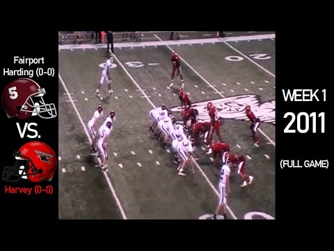 Fairport Harding Skippers (0-0) vs. Harvey Red Raiders (0-0) - 2011 Ohio H.S. Football (FULL GAME)