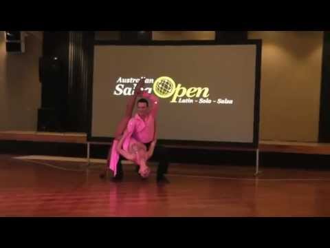 Coco & Vyara - Bachata Freetyle at the Finals of ASO 2014, 3rd Place