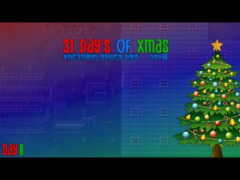 31 Day's of XMAS Day 8 -Factorio Space Age DLC Day 6 - Taking off to another Planet | Creative