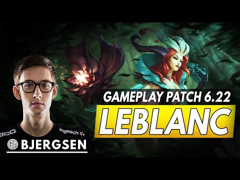 294. TSM Bjergsen LELBLANC REWORK vs GRAGAS MID - November 11th, 2016 - PreSeason 7 Patch 6.22