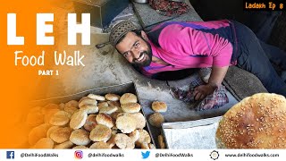Best LEH Food Walk, Part -1 I Kashmiri Bread Street, Yarkandi Pulao, Yak Meat, SeaBuckthorn Juice