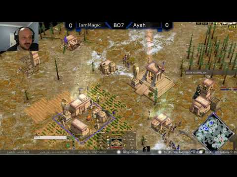 IamMagic vs Ayah - Age of Mythology: The Titans (Game 1)