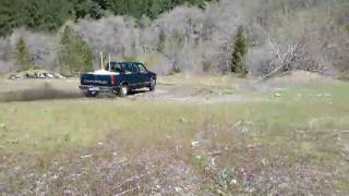 preview picture of video 'Andrew tearing up Boo's truck in McCloud, Ca'