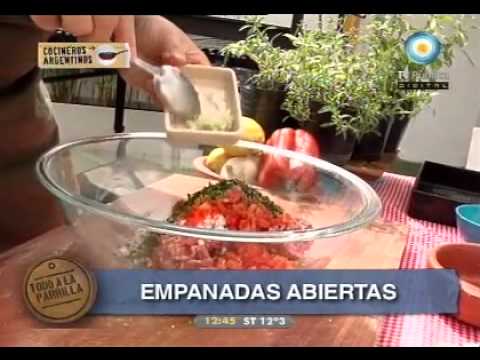 Empanadas abiertas