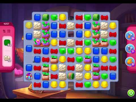 HomeScapes Level 4257 no boosters (12 moves)