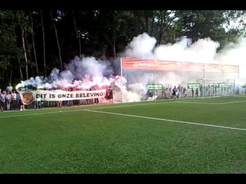 Actie ''Dit is onze beleving'' van  Legio na rust AWC - NEC