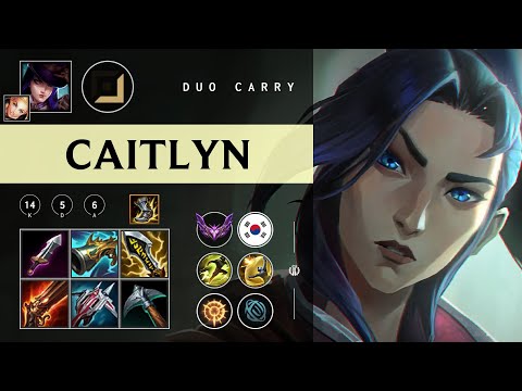 Caitlyn ADC vs Aphelios - KR Master Patch 26.01