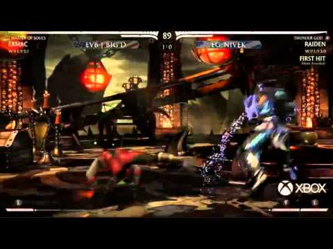 Mortal Kombat X ESL Pro League MKX Season 1 Big D vs Nivek