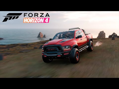 RAM Rebel TRX Concept 2017 OFFROAD - Forza Horizon 4 - Steering Wheel G29 + Paddle Shifter