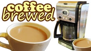 Cuisinart Coffee Maker - How to Brew Coffee using Drip Coffee Maker - Brewed Coffee - HomeyCircle