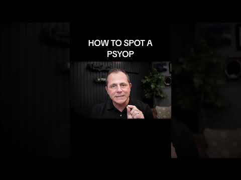 How to Spot a PSYOP