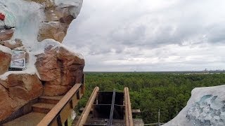 Terrifying Expedition Everest Ride POV W Broken Track Missing! Animal Kingdom Walt Disney World