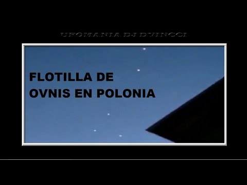 UFO, FLOTILLA DE OVNIS EN POLONIA Dic/2017.