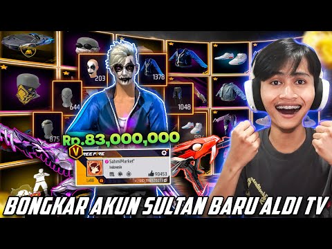 AKUN SULTAN BARU ALDI TV SEHARGA 83 JUTA !! VAULT NYA BANYAK BANGET CUY !!