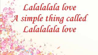 Jesse McCartney- Simple Thing (Called Love) LYRICS
