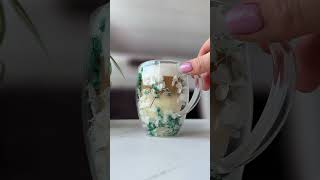 Чашка с двойными стенками с сухоцветами "Frozen Flowers White",  350 мл