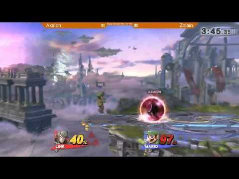 Battle Zone SSB4 Tournament Dubai Zolain vs Axaion