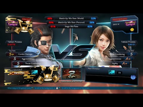 NOBLE K-Wiss (Hwoarang) vs F.A. Blackkazama (Asuka) TOC 2021 EUW Masters: Winners Semi-Finals