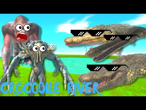 FACTIONS CROSS THE RIVER OF CROCODILES - ANIMAL REVOLT BATTLE SIMULATOR