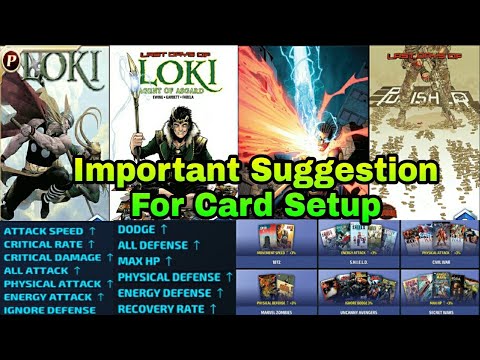 Special Advice On Card For New Players And F2p | How to Strong Your Card - Marvel Future Fight
