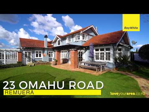 23 Omahu Road, Remuera