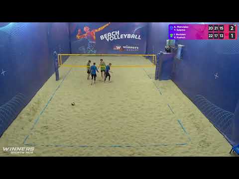 11:40 A. Matvieiev / Y. Sulyma - I. Horiaiev / V. Kushch 26.02.2023 | Winners Beach Volleyball