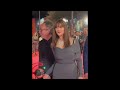 Monica Bellucci and Tim Burton at Rome Film Fest