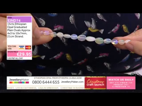 JewelleryMaker LIVE 01/10/2018 6pm-10pm